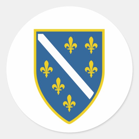 Ljiljani Ronde Sticker (Voorkant)