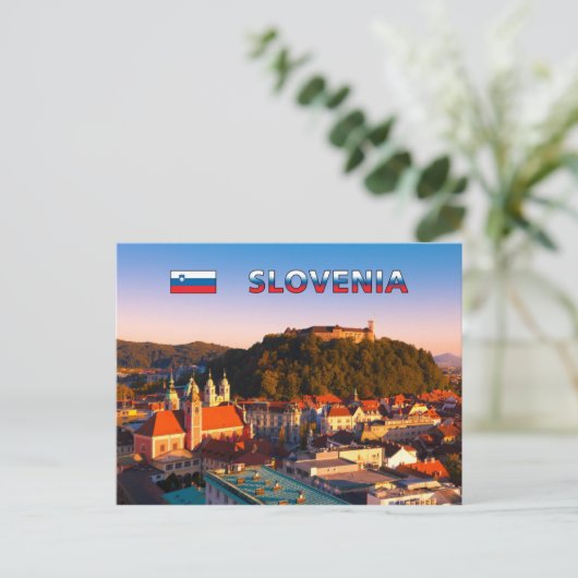Ljubljana 002C Briefkaart (Staand voorkant)