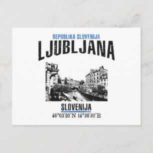 Ljubljana Briefkaart