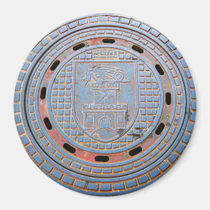 Ljubljana Riool Hoesje Magneet