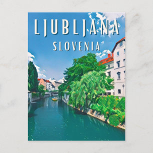 Ljubljana, Sloveense parel Briefkaart