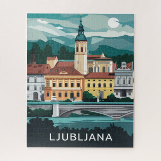 Ljubljana, Slovenia  Legpuzzel
