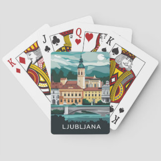Ljubljana, Slovenia  Pokerkaarten