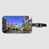 Ljubljana, Slovenië Bagagelabel (Voorkant (horizontaal))