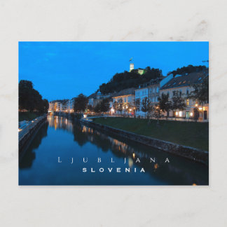 Ljubljana, Slovenië Briefkaart
