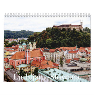Ljubljana-Slovenië kalender