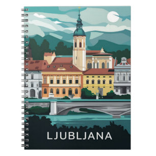 Ljubljana, Slovenië Notitieboek