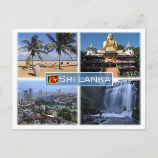 LK Sri Lanka - Briefkaart (Voorkant)