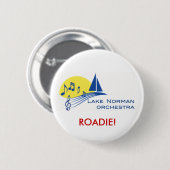 LKNO Roadie Pin Ronde Button 5,7 Cm (Voorkant /achterkant)