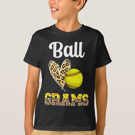 Ll Grams Leopard Softll Grams Of A Softll Player G T-shirt (Voorkant)
