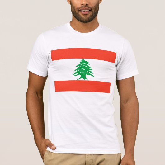 LL Liban Libanon LL T-shirt (Voorkant)