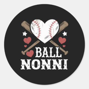 LL Nonni Sell Heart Nonni Ronde Sticker