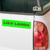 LL Tree-lettertype Bumpersticker (Op Truck)