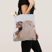LLAMA ALPACA-LAUGHING VERSNELD DRAAGTAS (Dichtbij)