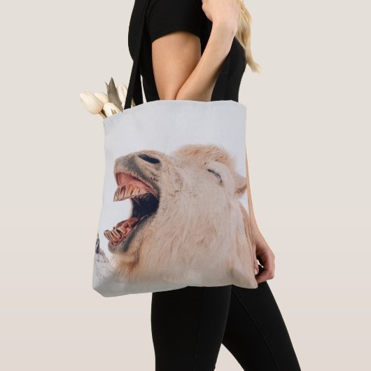 LLAMA ALPACA-LAUGHING VERSNELD DRAAGTAS (Dichtbij)