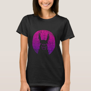 Llama Alpaca Liefhebber Retro Vintage Newretro Sti T-shirt