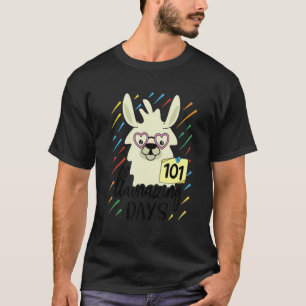 Llama & Alpaca-liefhebbers schattig 101 Llamazing T-shirt