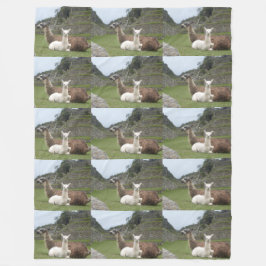 Llama Animal Custom Destiny's Destiny Fleece Deken