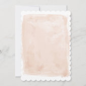 Llama Anniversaire invitation (Dos)