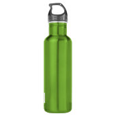 Llama Art Persoonlijke naam Kleur Waterfles (Achterkant)