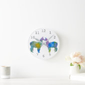 Llama art ronde klok (Huis)