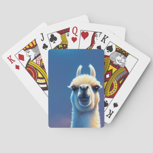 Llama Artwork Pokerkaarten (Achterkant)