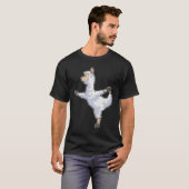 Llama at Yoga T-shirt (Voorkant volledig)