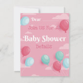 Llama Baby shower Invitation (Dos)