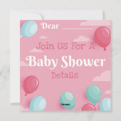 Llama Baby shower Invitation (Dos)