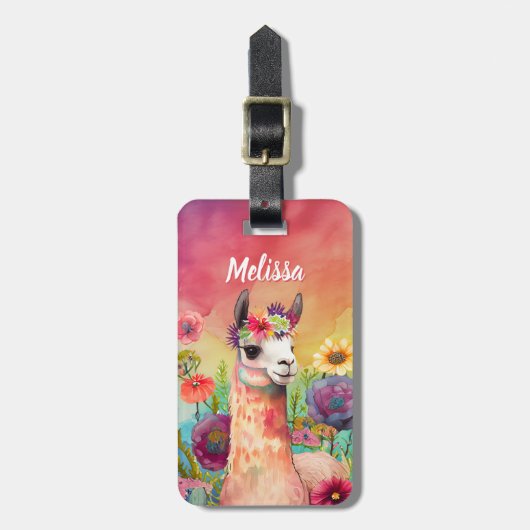 Llama Bagage Labels (Voorkant verticaal)
