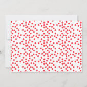 Llama Birthday Party Invitation Kaart (Achterkant)