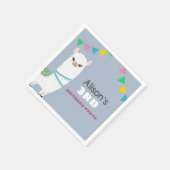 Llama Birthday Servet (Hoek)