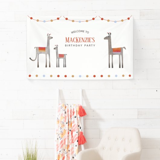 Llama Birthday Spandoek (Insitu)