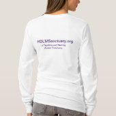 Llama Blue T-Shirt (Achterkant)