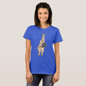 Llama Bowling bal T-shirt (Voorkant volledig)