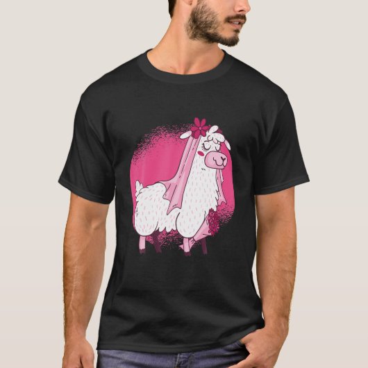 Llama Bride T-shirt (Voorkant)