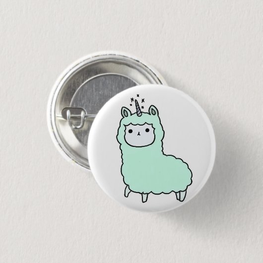 Llama Button (Voorkant /achterkant)
