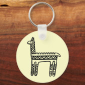 Llama-BW Sleutelhanger (Voorkant)