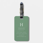 Llama Cactus Bagage Labels (Achterkant verticaal)