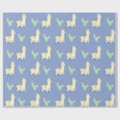 Llama Cadeaupapier (Vlak)