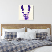 Llama Canvas Print (Insitu (Slaapkamer))