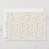 Llama Carte de remerciements douche Fiesta Cactus (Dos)