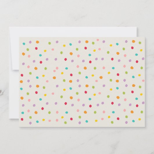 Llama Carte de remerciements douche Fiesta Cactus (Dos)