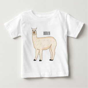 Llama cartoon illustratie