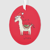 Llama Christmas Enfants mignonne Drôle (devant)