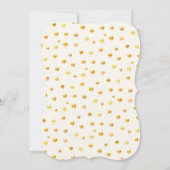 Llama-corn 7e anniversaire de fête Invitation (Dos)