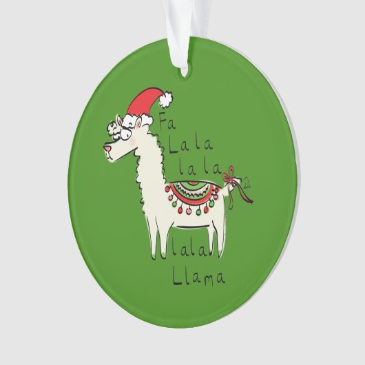 Llama Cute Funny Noël (devant)