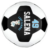 Llama de foot - Bleu, Noir et Blanc (Tourné)