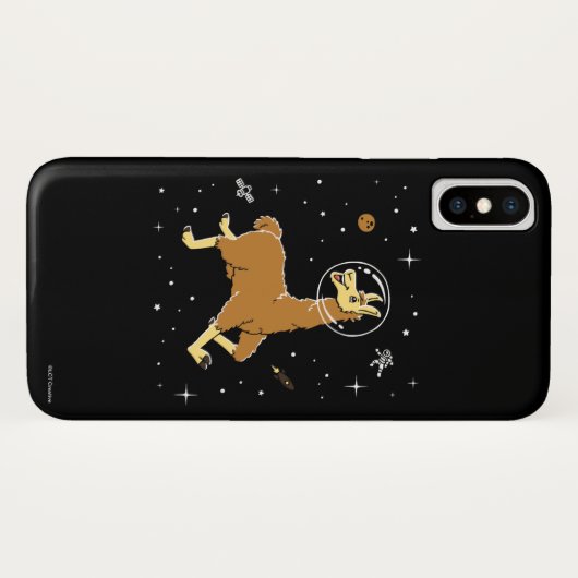 Llama-dieren in de ruimte Case-Mate iPhone case (Achterkant (horizontaal))
