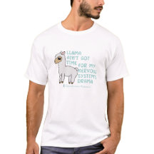 Llama Dysautonomia Drama T-shirt